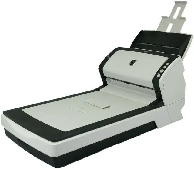 Alt view image 4 of 7 - Fujitsu fi-6230Z High Speed ADF + Flatbed Document Color Scanner 600 x 600 DPI 24 Bit with AC Adapter + Tray