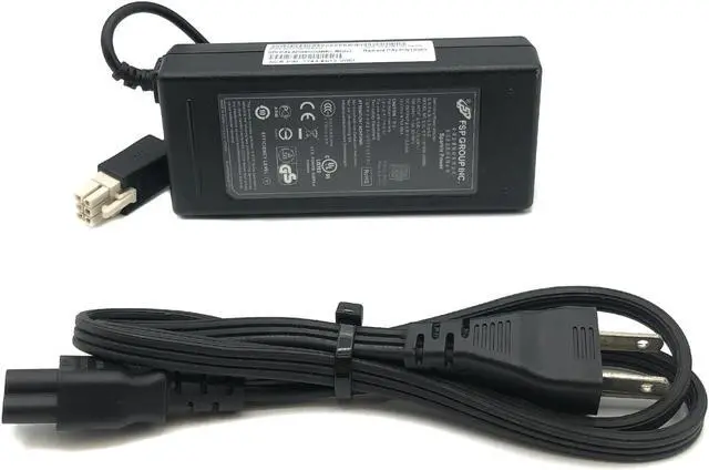 Alt view image 4 of 5 - Genuine FSP AC/DC Adapter 19V 4.74A 90W for POS Terminal Radiant P1530 6pin w/PC