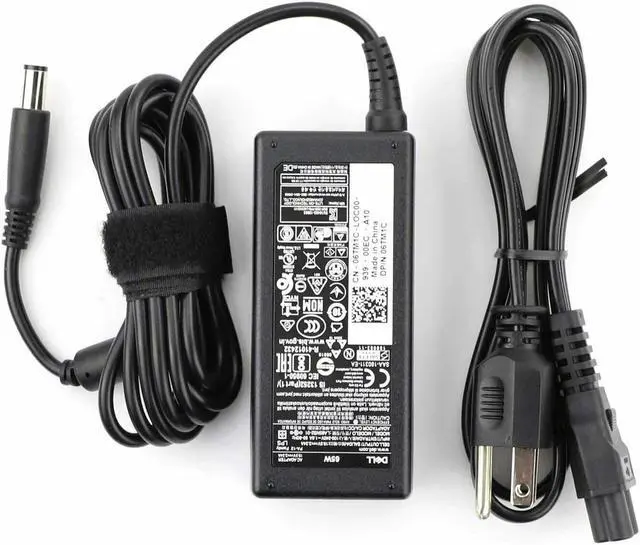 Main image of Genuine Dell 65W PA-12 AC Power Adapter Charger Chromebook 11-3180 3189 W/Cord