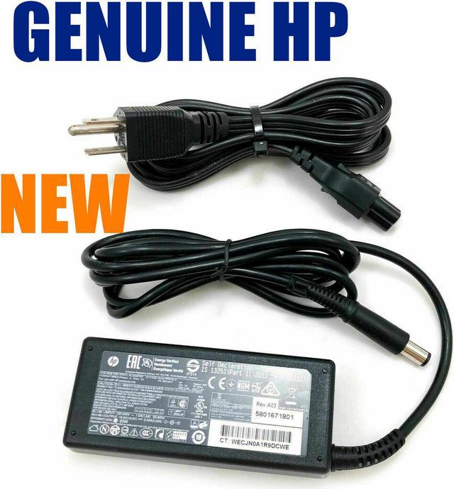 Boost pas Infrarød NEW Genuine HP 65W AC DC Adapter Charger L39752-001 L40094-001 PPP019L-S  w/Cord OEM Power Adapters - Newegg.com