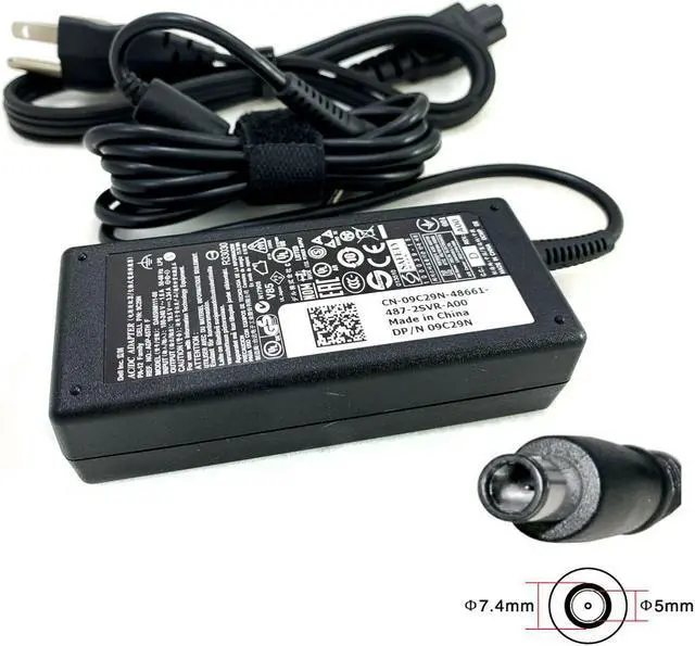 Alt view image 4 of 4 - Genuine AC Adapter For Dell Inspiron 8500 8600 9300 B130 Laptop Charger W/Cord