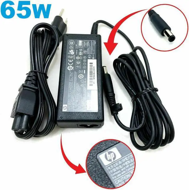 Main image of Genuine HP 65W AC Adapter for D9Y32AA 2013 UltraSlim Docking Station w/Cord OEM