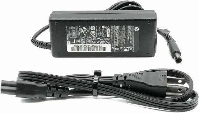 Alt view image 4 of 4 - Genuine HP AC Adapter 90W for Pavilion DV3000 DV3100 DV3500 Laptop Charger w/PC