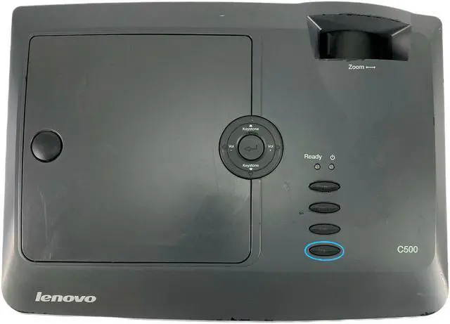 Alt view image 3 of 4 - Lenovo C500 DLP Projector 3200 ANSI HDMI-adapter Cinema Professional  HD 1080i w/Remote