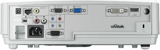 Alt view image 2 of 4 - Vivitek D853W DLP Projector 3200 ANSI 3D HD 1080i 1280 x 800 Gaming Meeting HDMI with Accessories