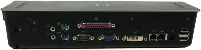 Alt view image 4 of 7 - HP HSTNN-I09X Laptop Docking Station Port Replicator 469619-001 483203-001