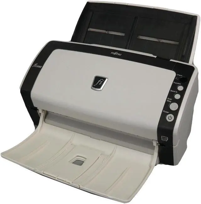 Alt view image 2 of 4 - Fujitsu Fi-6140 ADF Color Duplex Document Scanner USB 2.0 w/Bundle