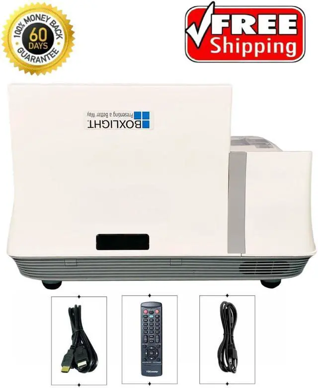Main image of Boxlight P8 WX35NXT DLP Projector UST 3500 ANSI Interactive HDMI w/Accessories