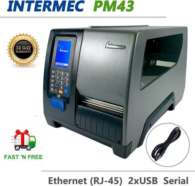 Main image of Intermec PM43 Industrial Direct Thermal Label Printer USB LAN Serial