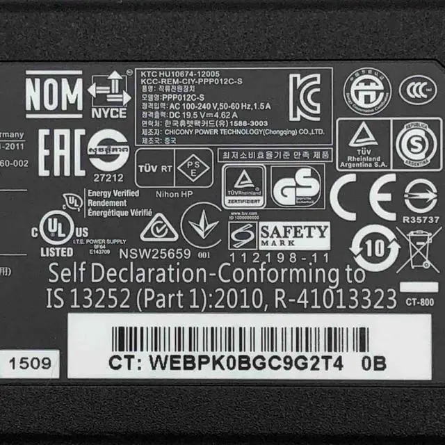 Alt view image 4 of 7 - Genuine HP AC Adapter 90W 19.5V 4.62A Tip 4.5*3.0mm 709986-002 709987-003 710413-001 For Elite USB-C Docking Station G3 G4 HSTNH-U601 etc w/Cord