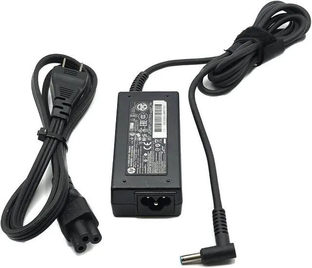 Alt view image 5 of 5 - NEW Genuine 45W HP AC Adapter 19.5V 2.31A 45W Tip size : 4.5 x 3.0 mm Model TPN-CA14 P/N L25296-003 w/Cord