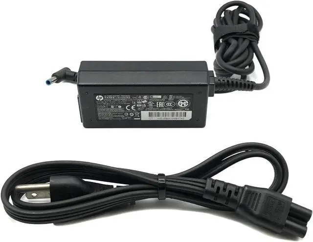 Alt view image 4 of 5 - NEW Genuine 45W HP AC Adapter 19.5V 2.31A 45W Tip size : 4.5 x 3.0 mm Model TPN-CA14 P/N L25296-003 w/Cord