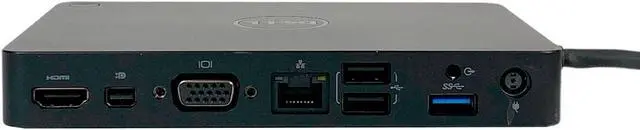 Alt view image 2 of 7 - Dell Dock WD15 USB Type-C K17A Hub Docking Station