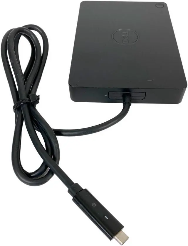 Alt view image 4 of 7 - Dell Dock WD15 USB Type-C K17A Hub Docking Station