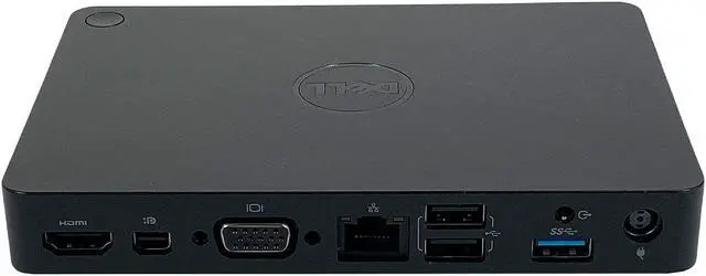 Alt view image 3 of 7 - Dell WD15 K17A USB 3.0 4K Monitor Dock Docking Station NO USB-C Cable NO Adapter