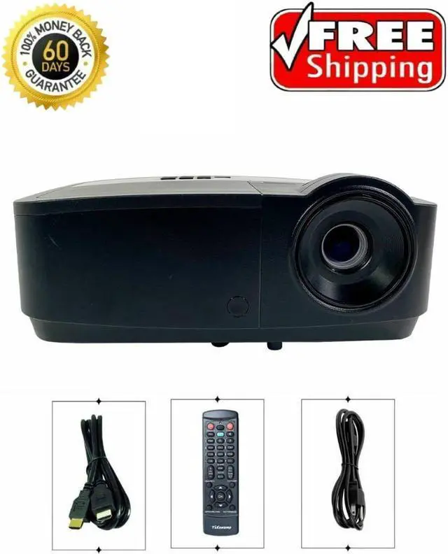 Main image of InFocus IN114x DLP Projector 3200 ANSI 1080p 3D 1024x768 HD Video Mode Portable Meeting Room with Accessories