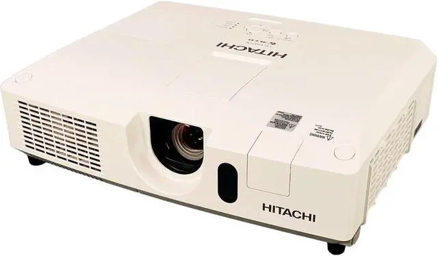 Alt view image 2 of 6 - Hitachi CP-X5021N 3LCD Projector 5000 ANSI Large Venue 1080p 1024 x 768 HDMI w/Bundle