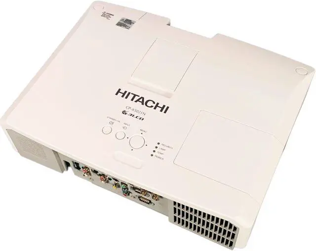 Alt view image 5 of 6 - Hitachi CP-X5021N 3LCD Projector 5000 ANSI Large Venue 1080p 1024 x 768 HDMI w/Bundle