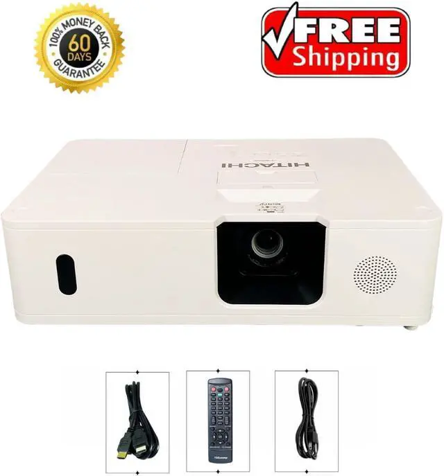 Main image of Hitachi CP-WX5505 3LCD Projector 5000 ANSI Home Theatre 1080p HDMI 1280 x 800 w/Bundle