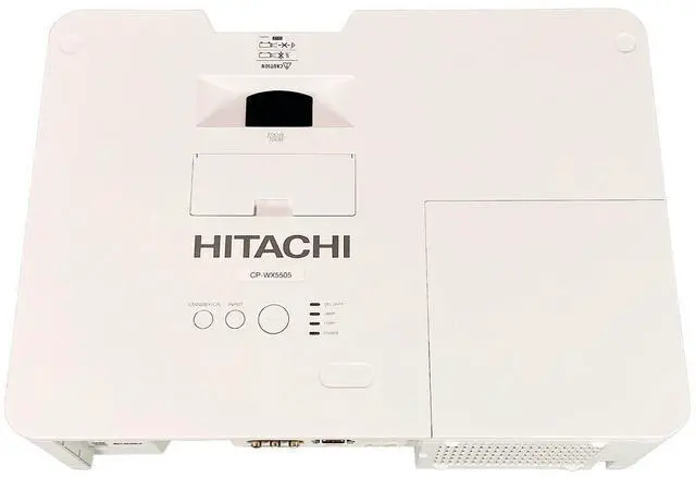 Alt view image 5 of 7 - Hitachi CP-WX5505 3LCD Projector 5000 ANSI Home Theatre 1080p HDMI 1280 x 800 w/Bundle