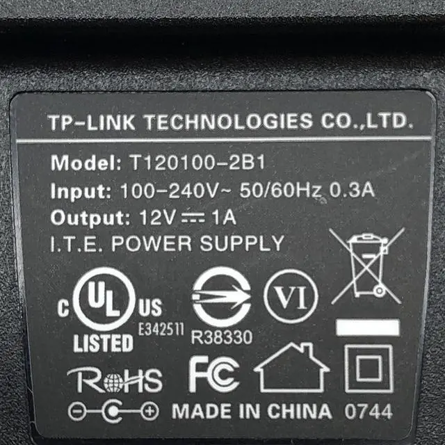 Alt view image 6 of 6 - Genuine TP-Link AC Adapter for Huawei B882-66 LTE Wi-Fi Router Smart Turbo Hub