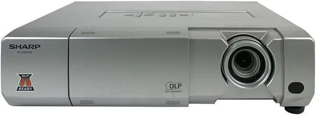 Main image of Sharp PG-D45X3D DLP Projector 4500 Lumens HDMI-adapter HD 1080p with Accessories