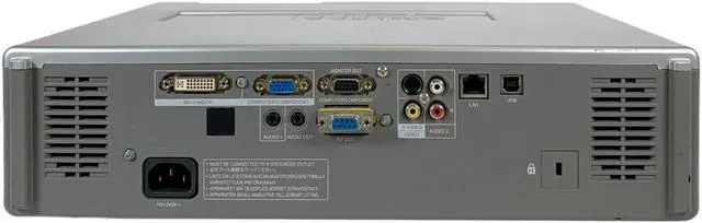 Alt view image 3 of 7 - Sharp PG-D45X3D DLP Projector 4500 Lumens HDMI-adapter HD 1080p with Accessories