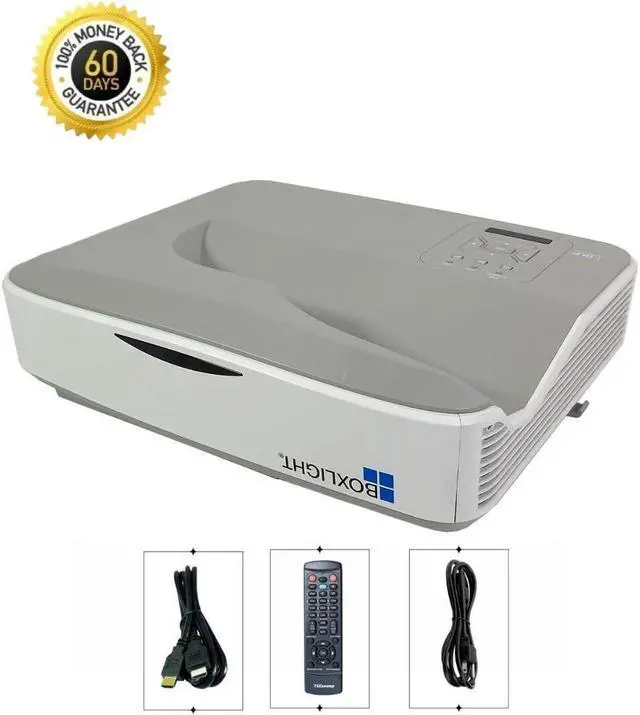 Main image of Boxlight P6 X32N 3LCD Projector Interactive Portable 3200 ANSI HD 1080i HDMI LAN USB for Multupurpose Use with Accessories Bundle (Power Cable, HDMI Cable, Remote)
