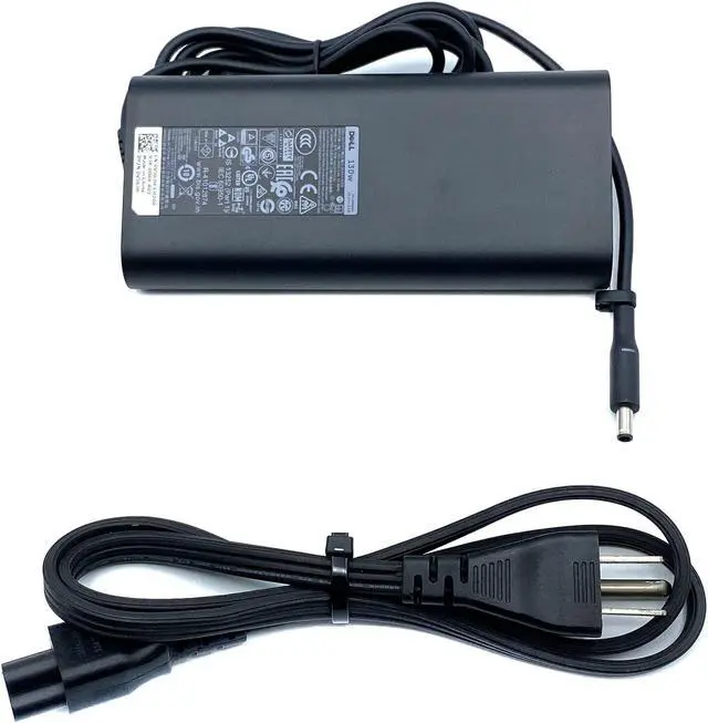 Alt view image 4 of 6 - Genuine Dell HA130PM130 Slim AC Adapter 19.5V 6.67A Power Charger 130W OEM