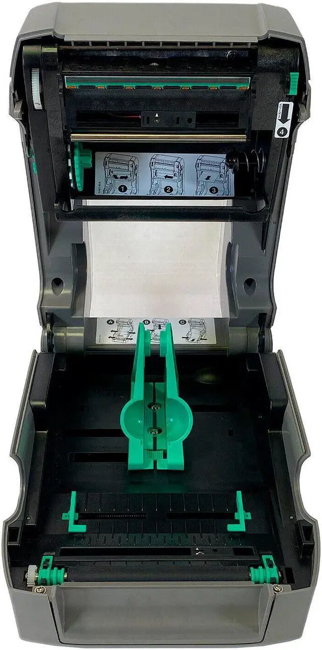 Alt view image 3 of 7 - Datamax-O'Neil E-4205A Thermal Transfer Label Printer with AC Adapter