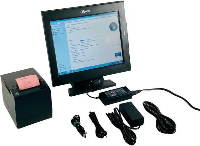 Main image of NCR Smart Desktop Terminal / Register 7754 with Receipt Printer Fully Tested