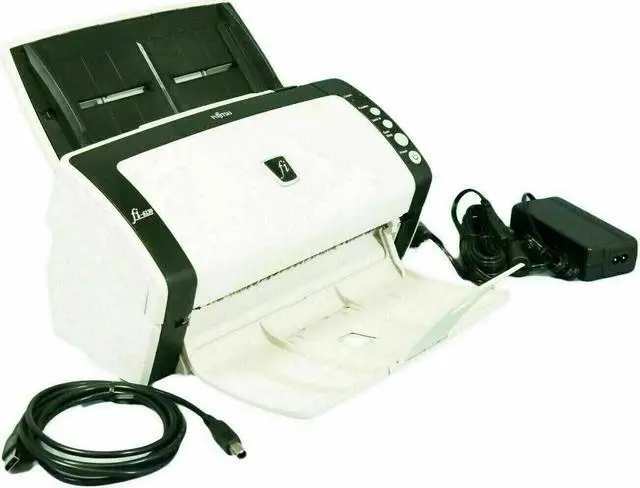 Main image of Fujitsu Fi-6130 Color Image Document Scanner with AC Adapter  Trays USB Cable