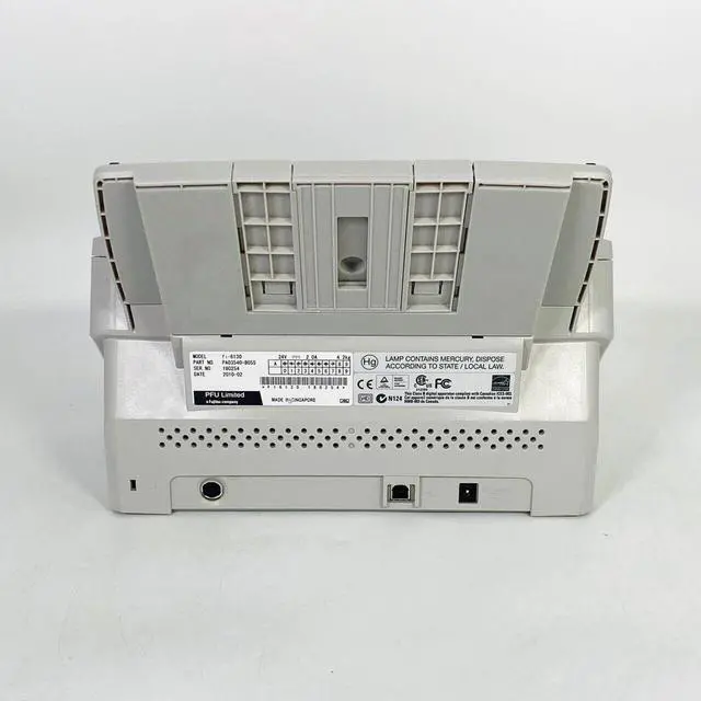 Alt view image 6 of 7 - Fujitsu Fi-6130 Color Duplex Sheet-Fed Scanner 600 x 600 DPI CCD with Adapter USB Setup Drivers PA03540-B965