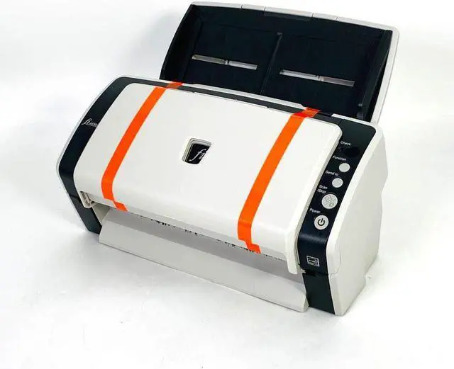 Alt view image 2 of 5 - Fujitsu Fi-6130Z High Speed Color General  Document Scanner USB AC Adapter Setup Drivers  -   High-Speed Scanning, USB Connectivity, Compact Design