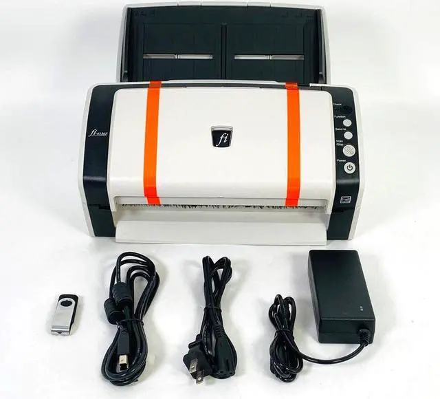 Main image of Fujitsu Fi-6130Z High Speed Color General  Document Scanner USB AC Adapter Setup Drivers  -   High-Speed Scanning, USB Connectivity, Compact Design