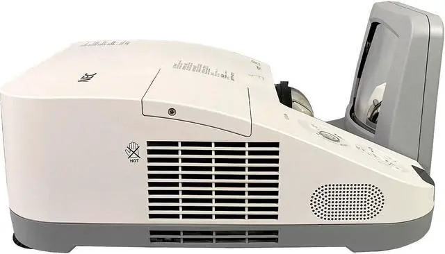 Alt view image 3 of 7 - NEC U310W DLP Projector WXGA Ultra Short Throw PC 3D Ready 3100 ANSI with Accessories