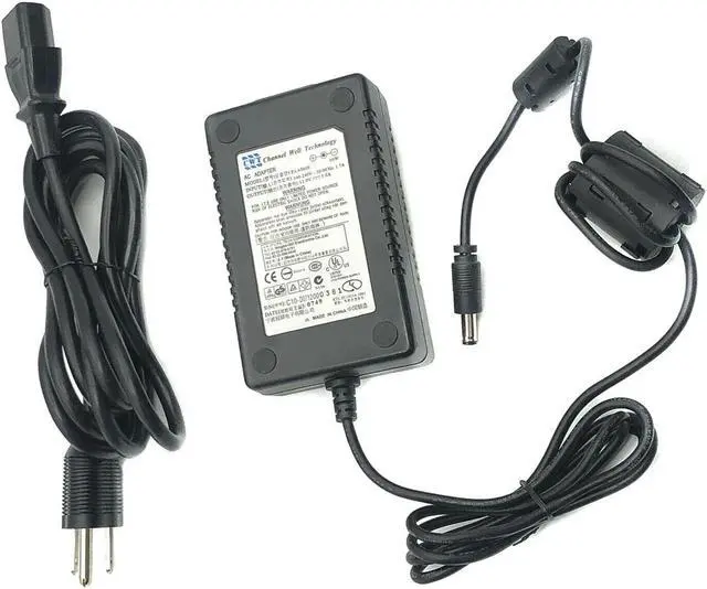 Alt view image 5 of 5 - Channel Well Technology AC Power Adapter PAA060F 60W 12V 5A Genuine For Sanyo AVL-209 AVL209 LCD TV w/PC