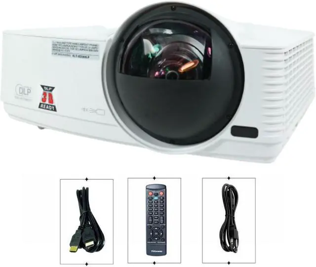 Main image of Mitsubishi XD360U-EST DLP Projector Short-Throw 3D 2500 Lumens HD 1080p Bundle