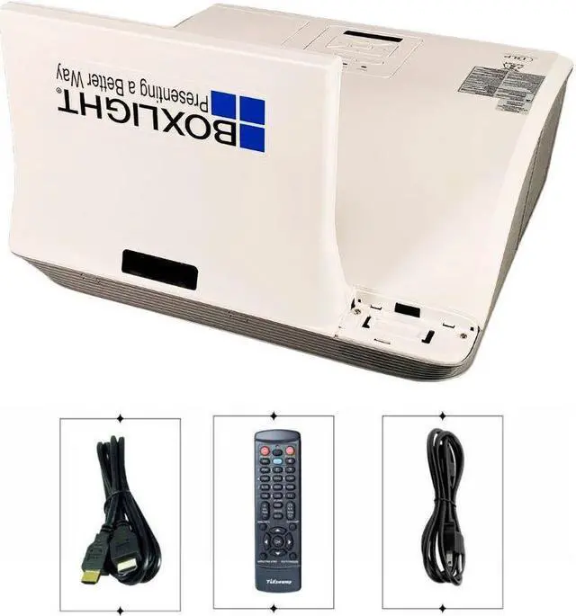 Main image of Boxlight P8 WX31NXT DLP Projector Ultra Short Throw WXGA 3100 ANSI 3D w/Bundle