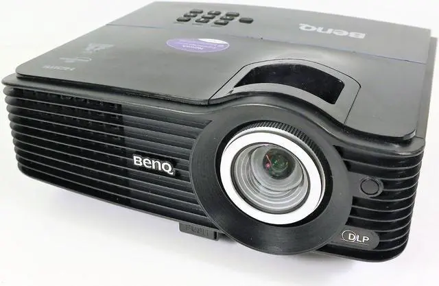 Alt view image 2 of 7 - BenQ MX760 DLP Projector 3700 ANSI Professional HD 1080p HDMI 1.3 w/Bundle