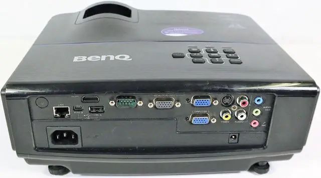 Alt view image 3 of 7 - BenQ MX760 DLP Projector 3700 ANSI Professional HD 1080p HDMI 1.3 w/Bundle