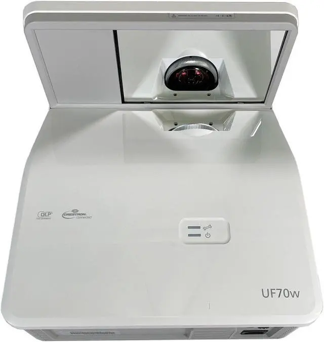 Alt view image 5 of 7 - SMART UF70W DLP Projector Ultra Short Throw 3000 ANSI WXGA HD 1080i Built-in Speakers HDMI Remote