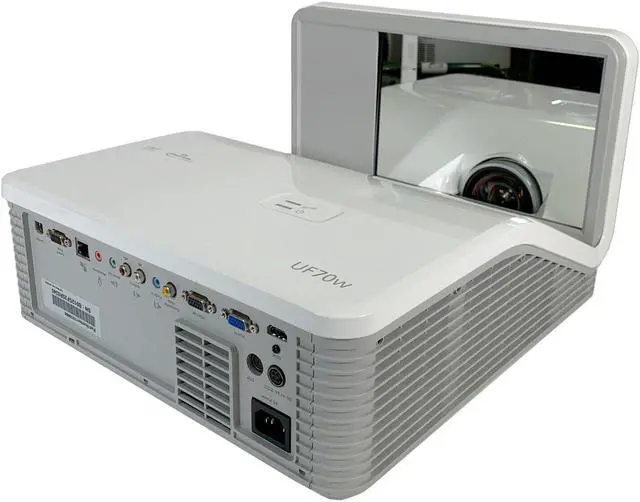 Alt view image 7 of 7 - SMART UF70W DLP Projector Ultra Short Throw 3000 ANSI WXGA HD 1080i Built-in Speakers HDMI Remote