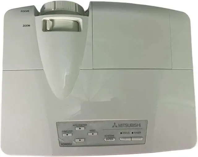 Alt view image 5 of 6 - Mitsubishi XD600U DLP Projector Multipurpose Usage 4500 ANSI HDMI Built-in Speakers w/Accessories