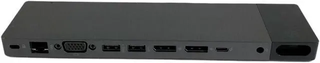 Alt view image 5 of 7 - HP Elite ThunderBolt 3 USB 3.0 Dock Station Port Replicator HSTNN-CX01 841830-001 w/Adapter