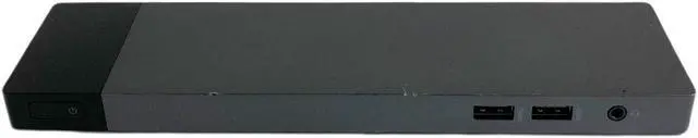 Alt view image 4 of 7 - HP Elite ThunderBolt 3 USB 3.0 Dock Station Port Replicator HSTNN-CX01 841830-001 w/Adapter