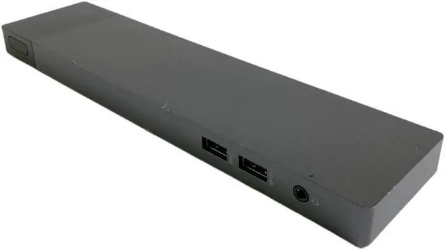 Alt view image 3 of 7 - HP Elite ThunderBolt 3 USB 3.0 Dock Station Port Replicator HSTNN-CX01 841830-001 w/Adapter