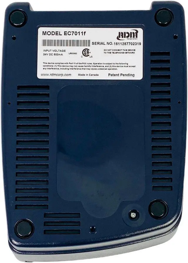 Alt view image 6 of 7 - RDM EC7000i Dual-Sided Check Reader Scanner EC7011f w/ Adapter