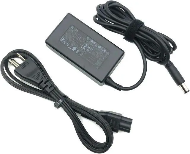 Main image of HP AC Power Adapter Charger 693711-001 677774-002 19.5V 3.33A 65W w/Cord Genuine