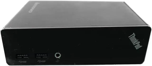 Alt view image 5 of 6 - Lenovo DU9019D1 USB 3.0 Docking Station for ThinkPad X1 X220 T420S W520 w/ PSU